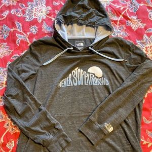 Long-sleeve hooded t-shirt